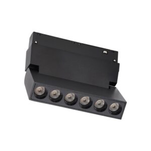 Luminária de calha LED magnética 6 W 112 mm 90 lm/W CCT (cor da luz ajustável)