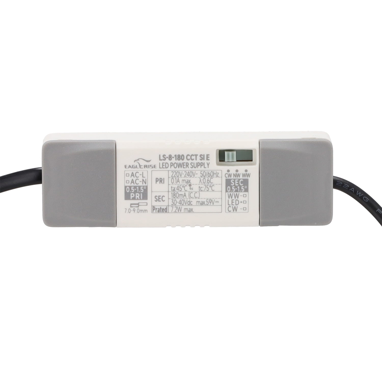 Luminária de encastrar LED CCT 8 W com chip OSRAM e recorte de ø 75 mm - Image 6