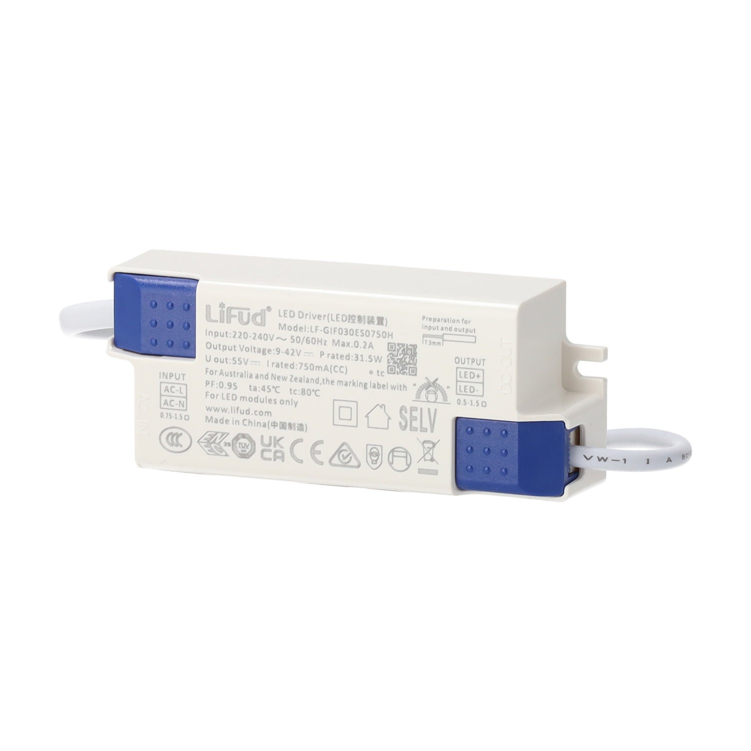 Downlight LED circular 7 W 90 lm/W corte 75 mm CCT (temperatura de cor ajustável) - Image 4