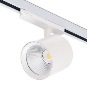 Projetor de calha LED trifásico de 40 W para talhos, driver Lifud sem cintilação