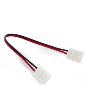Conector fita LED LED SMD3528/2835 2 caminho em dobro 12/24 V DC