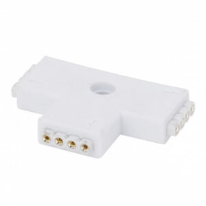 Fotografia do Conector rápido t fêmea fita LED LED 12/24 V DC RGB