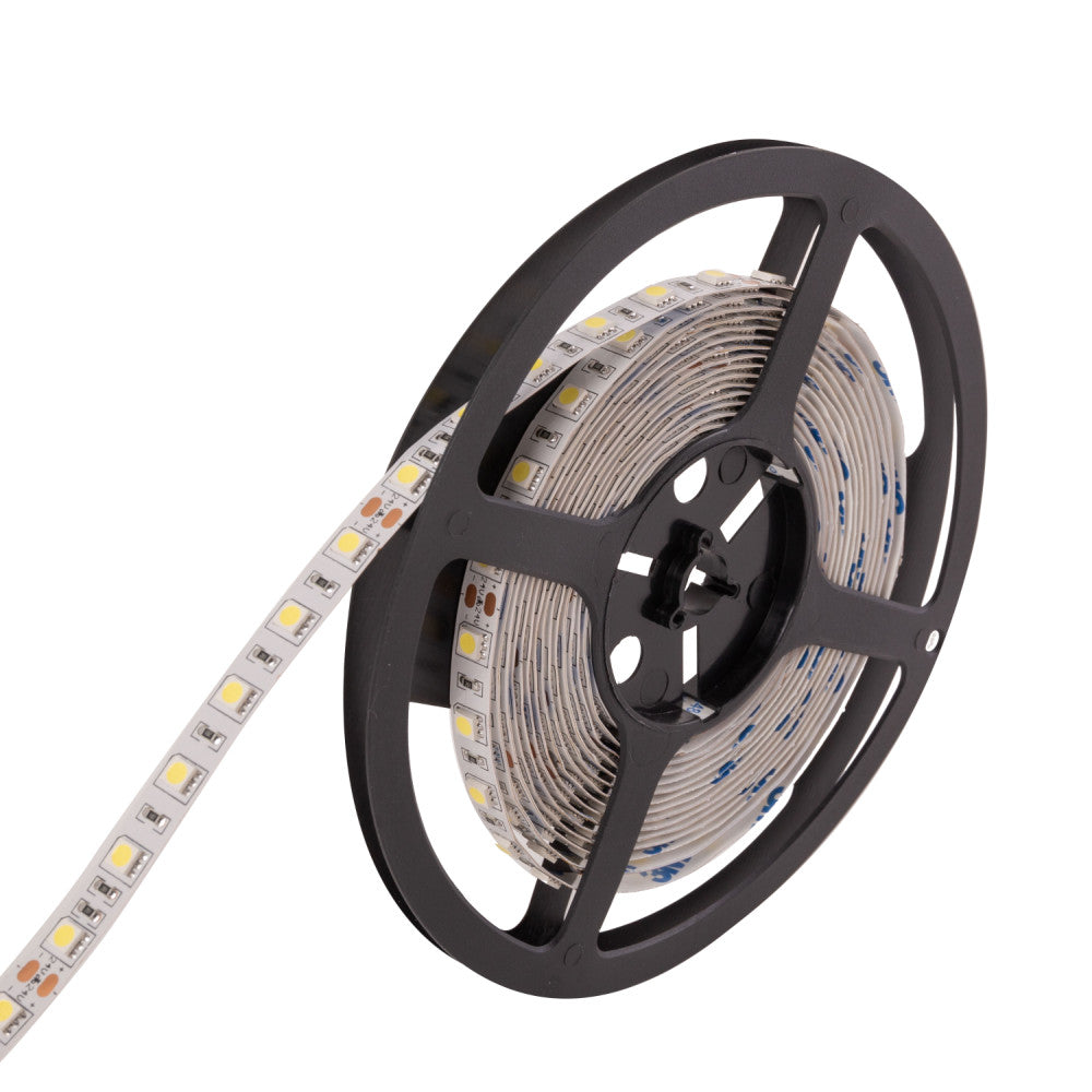 Fita LED 300 x SMD5050 14,4 W/m 24 V DC IP20 5 m x 5 m-branco frio - Image 6