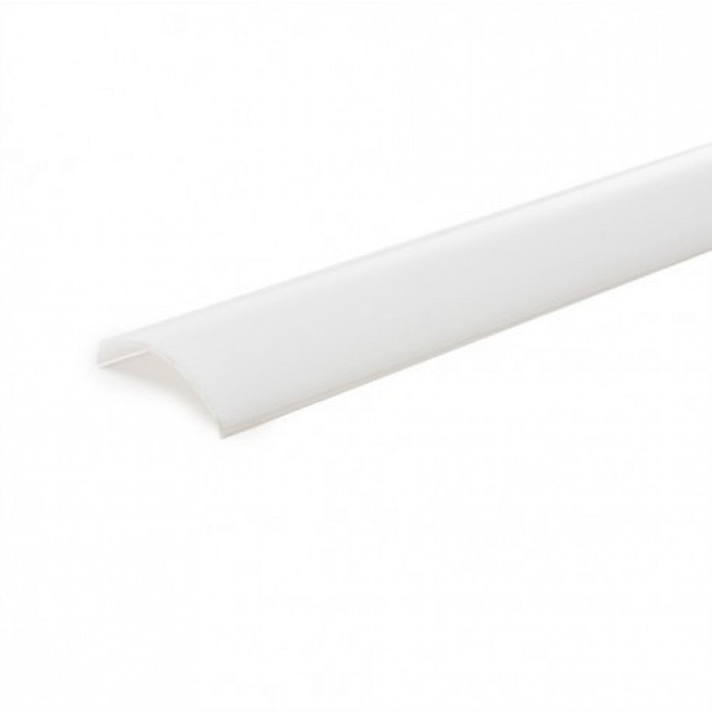 Perfil alumínio para a fita LED LED difusor leitoso lle-alp016r-o x 2 m - Image 3