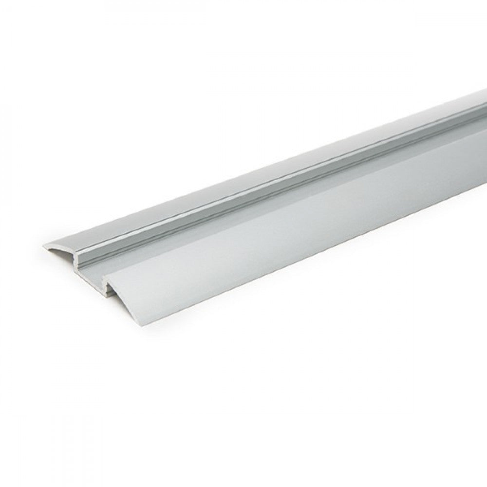 Perfil alumínio para a fita LED LED difusor leitoso lle-alp021 x 2 m - Image 4