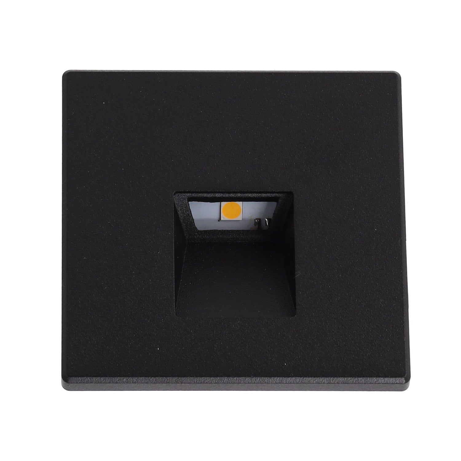 Luminária LED encastrada para escada com frente magnética, 3 W, IP65, 3000 K - preta - Image 3