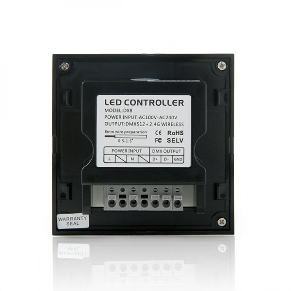 Controlador rgwb tátil controlo comando à distância 4 zonas dmx512 - Image 3