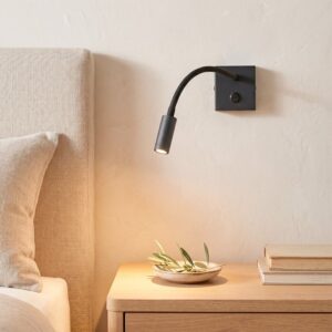 Luminária de leitura de parede flexível "Vega" de 3 W com chip cree