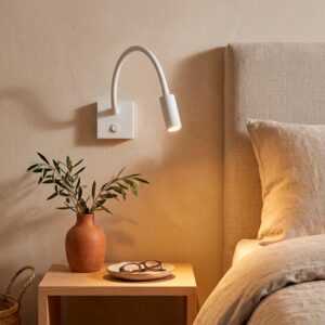 Luminária de leitura de parede flexível "Vega" de 3 W