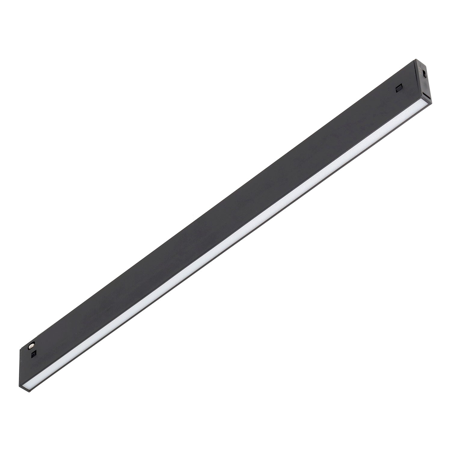 Fotografia da Luminária LED de calha magnética 10 mm 18 W 50 lm/W 120º 48 V DC CCT (cor da luz ajustável) acabamento preto