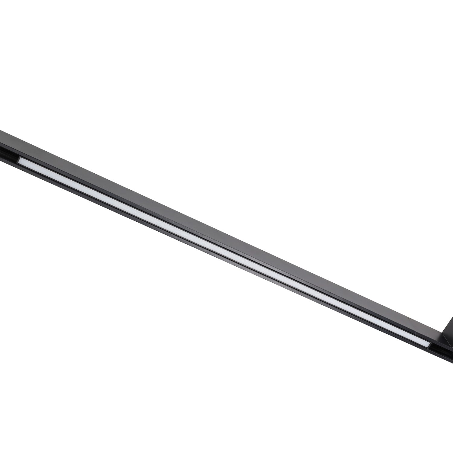 Luminária LED de calha magnética 10 mm 27 W 50 lm/W 120º 48 V DC CCT (cor da luz ajustável) acabamento preto - Image 2