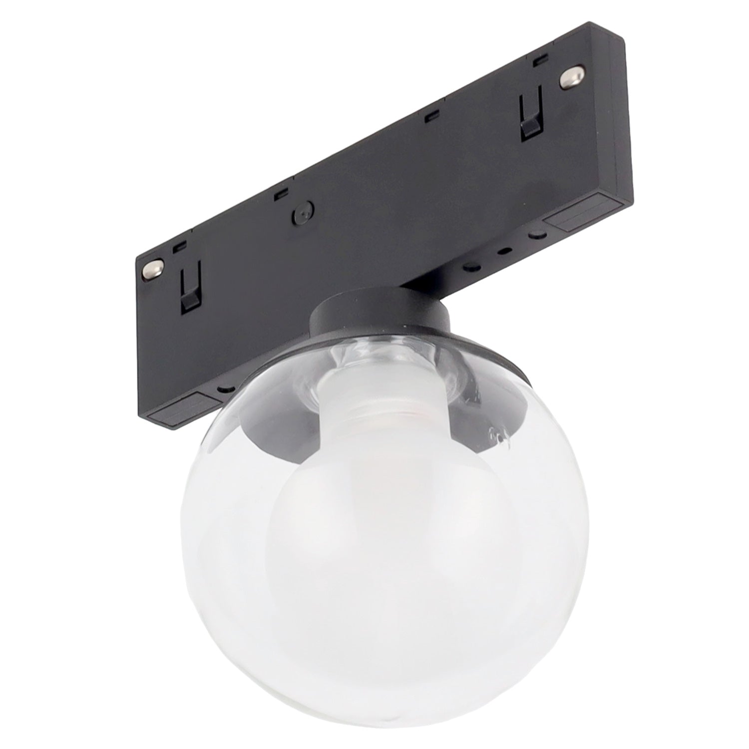 Fotografia da Luminária LED de calha magnética 10 mm 6 W 70 lm/W 150º 48 V DC CCT acabamento preto