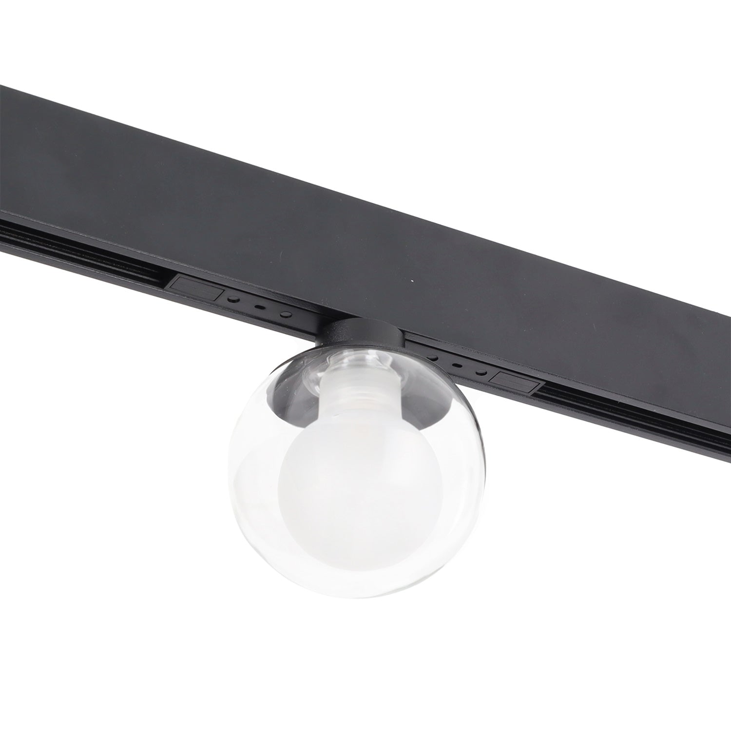 Luminária LED de calha magnética 10 mm 6 W 70 lm/W 150º 48 V DC CCT (cor da luz ajustável) acabamento preto - Image 2