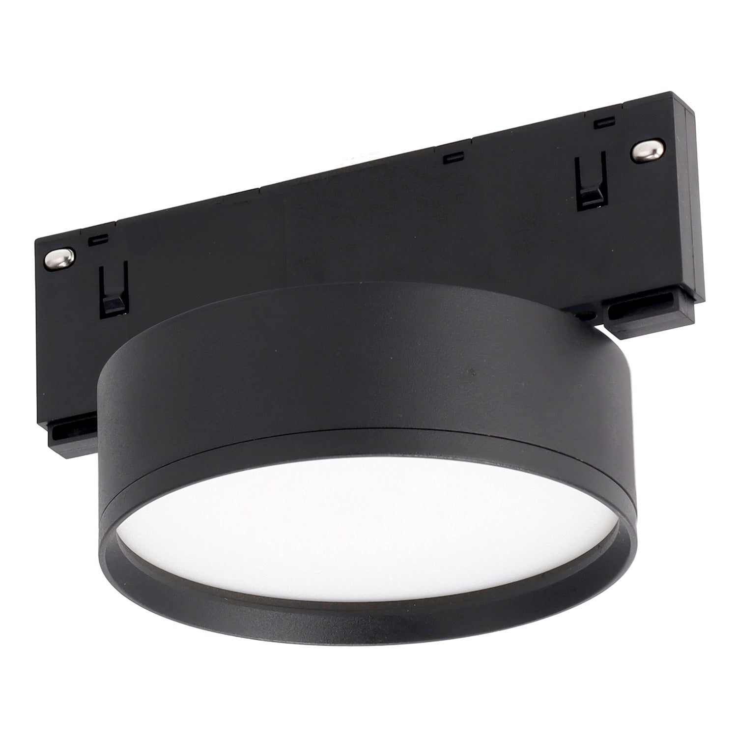 Fotografia da Luminária LED de calha magnética 10 mm 9 W 70 lm/W 120º 48 V DC CCT acabamento preto