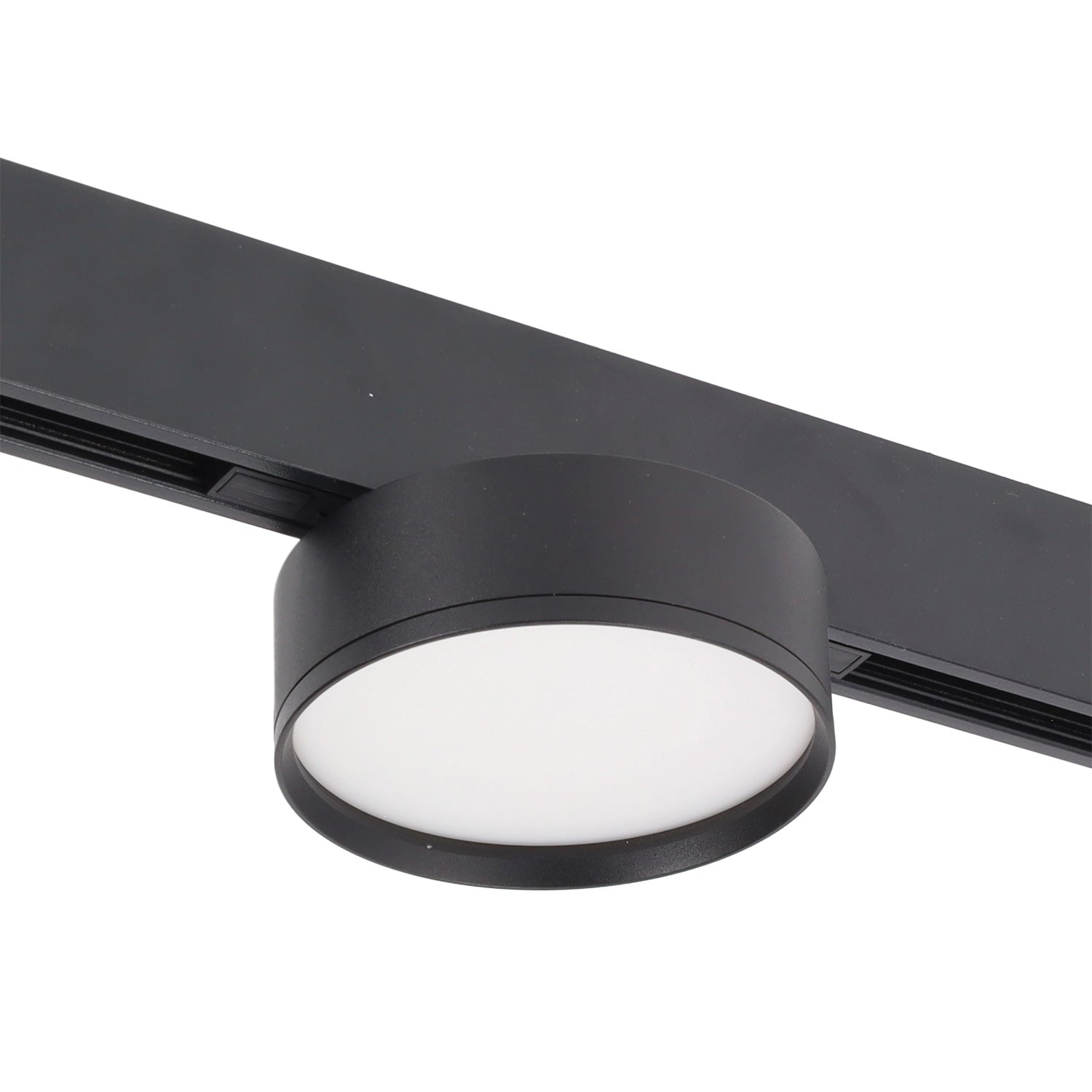 Luminária LED de calha magnética 10 mm 9 W 70 lm/W 120º 48 V DC CCT (cor da luz ajustável) acabamento preto - Image 2