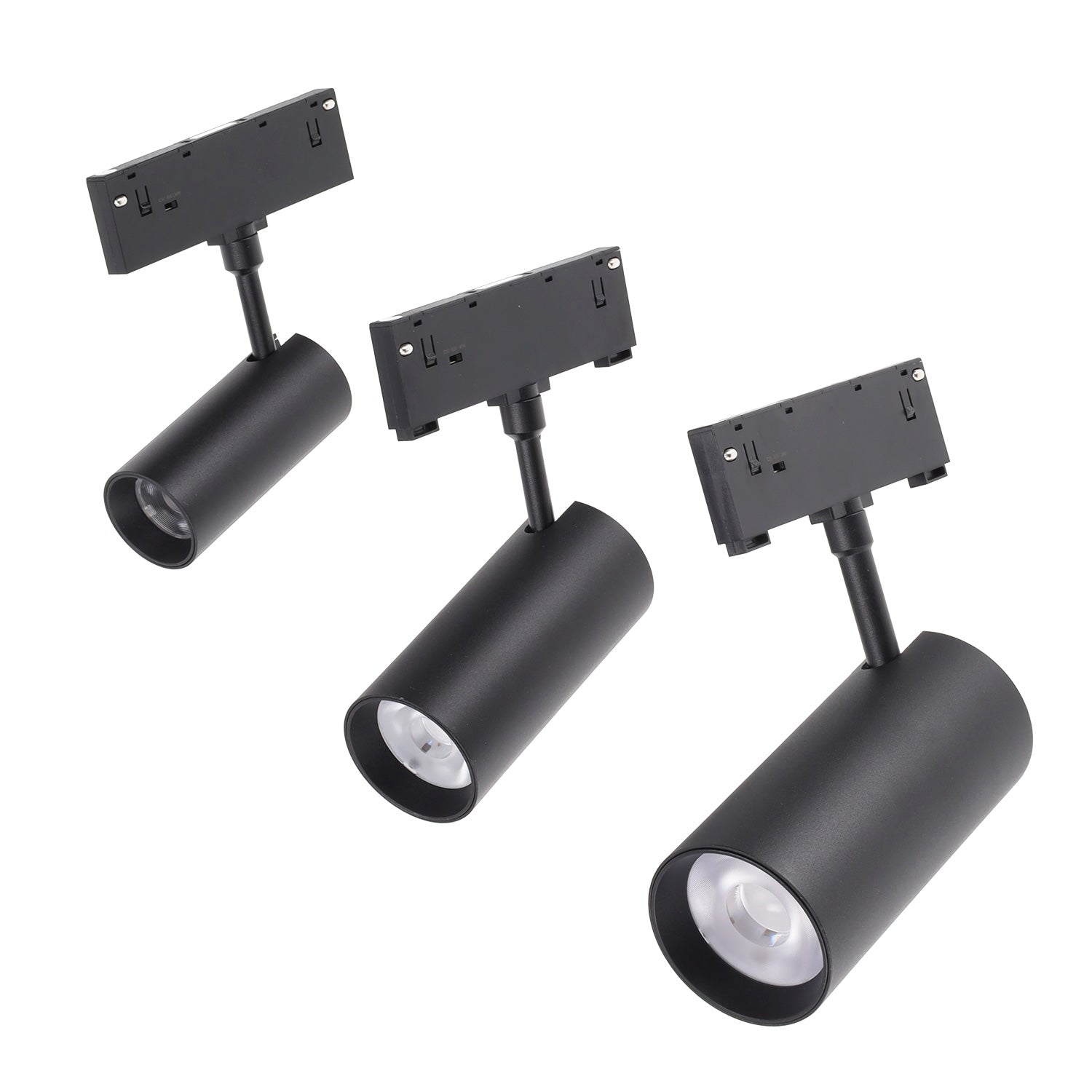 Luminária de calha magnética LED 10 mm 18 W 80 lm/W 24º 48 V DC CCT (cor da luz ajustável) acabamento preto - Image 4