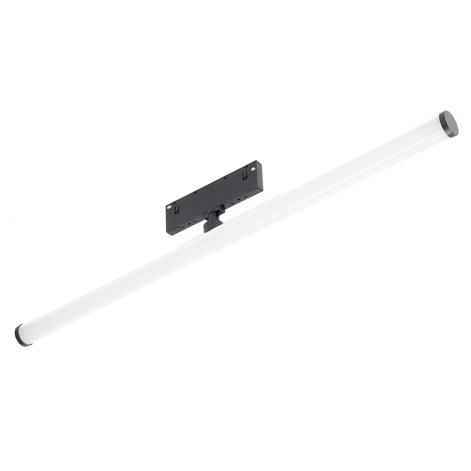 Fotografia da Luminária LED de calha magnética 10 mm 20 W 90 lm/W 180º 48 V DC CCT acabamento preto