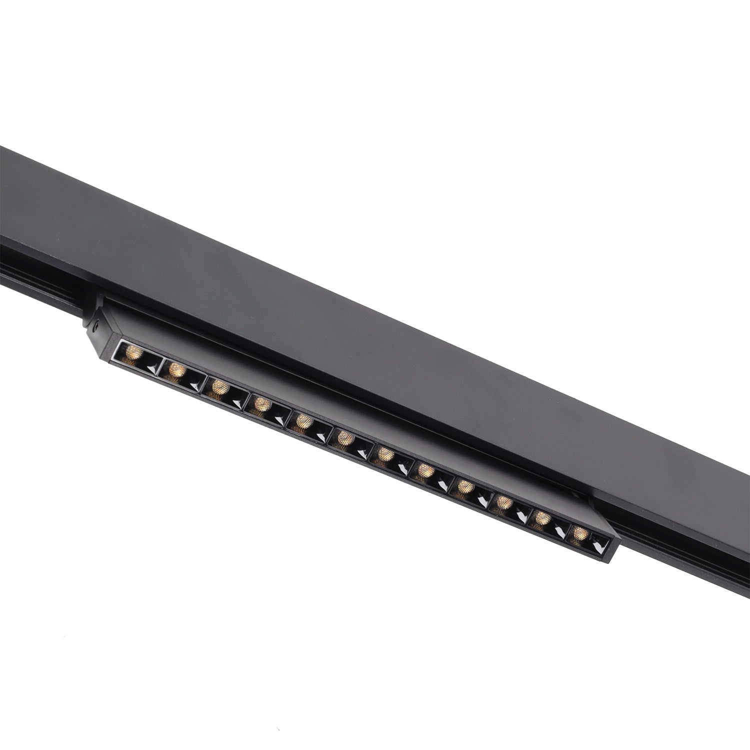 Luminária LED de calha magnética luminária LED de calha magnética de 10 mm, 9 W, 70 lm/W, 38º, 48 V DC, CCT (cor da luz ajustável - Image 2