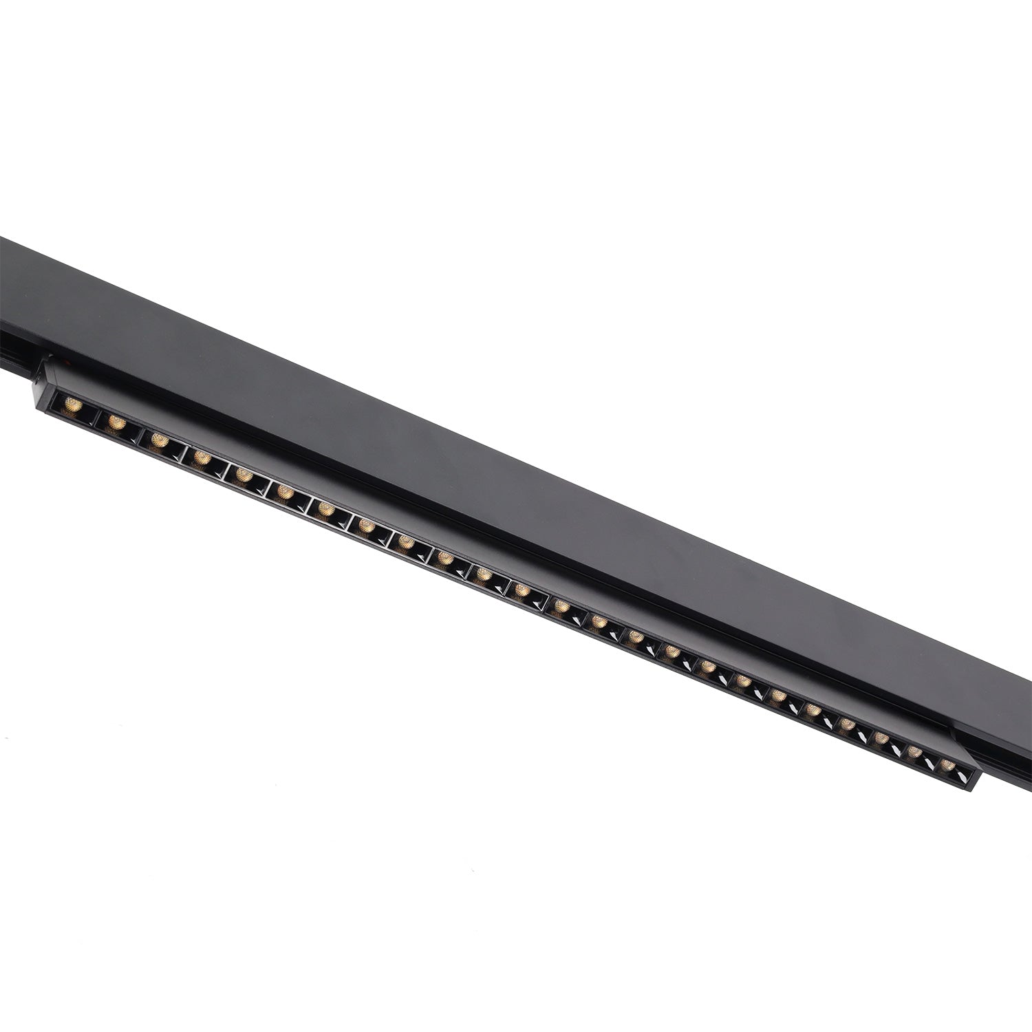 Luminária de calha magnética LED de 10 mm, 18 W, 70 lm/W, 38º, 48 V DC, CCT (cor da luz ajustável), acabamento preto - Image 2