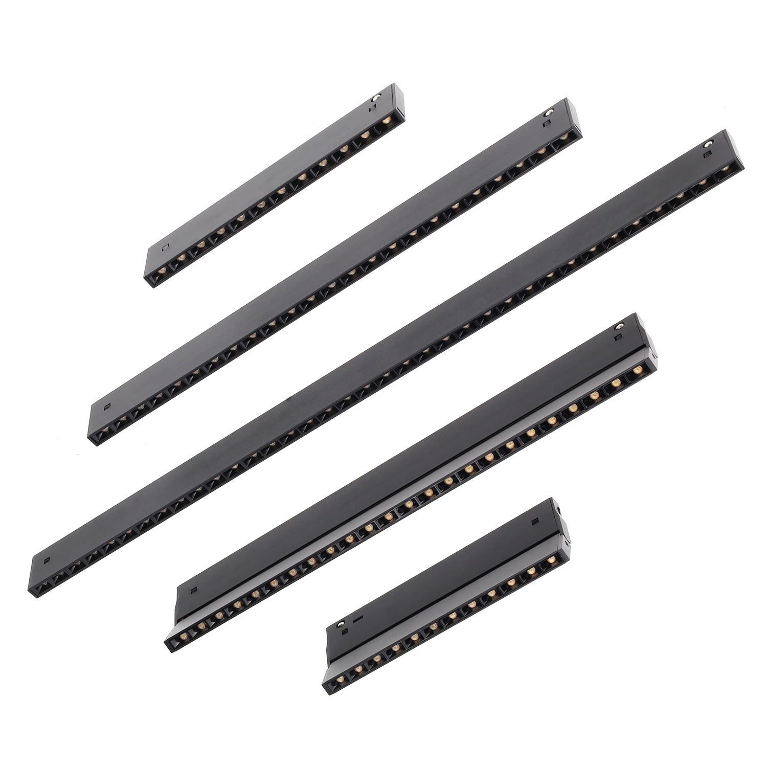 Luminária de calha magnética LED de 10 mm, 18 W, 70 lm/W, 38º, 48 V DC, CCT (cor da luz ajustável), acabamento preto - Image 4