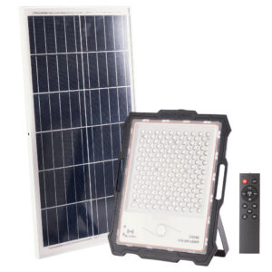 Fotografia do Projetor solar LED 200 W 20000 lm sensor com comando à distância