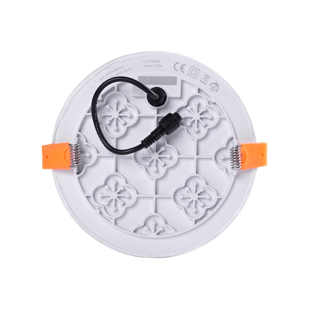 Placa LED 15 W 1.177 lm circular sem moldura - Image 4