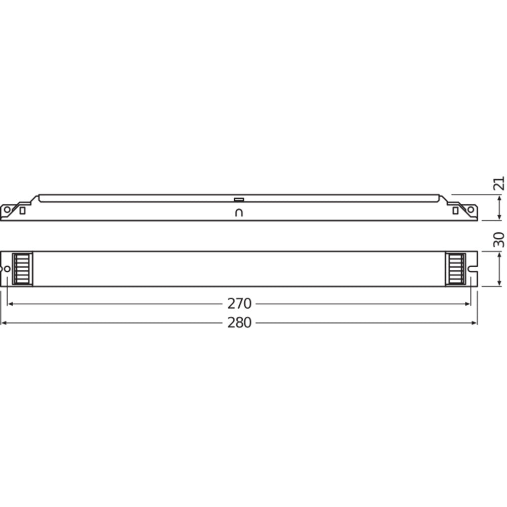 Transformador LED OSRAM optotronic oti DALI cc linear G3 oti DALI 60/220-240/550 d lt2 l G3 - Image 2