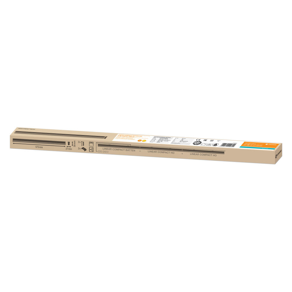 Luminária LED linear LEDVANCE "Compacta" 10 W 1000 lm 3000 K 140º IP20 - Image 2