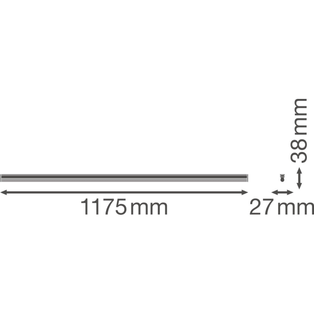 Luminária LED linear LEDVANCE "Compacta" 20 W 2000 lm 3000 K 140º IP20 - Image 3