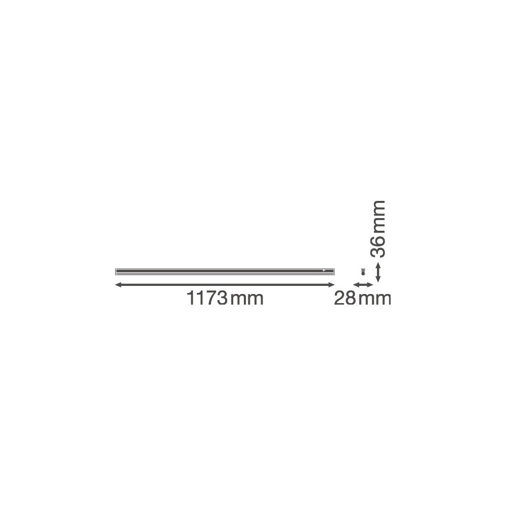 Luminária LED linear LEDVANCE "Compacta" 14 W 1400 lm 3000 K 140º IP20 - Image 3