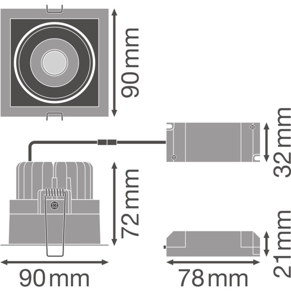 Foco LED LEDVANCE 8 W 650 lm 3000 K 36º IP20 - Image 3