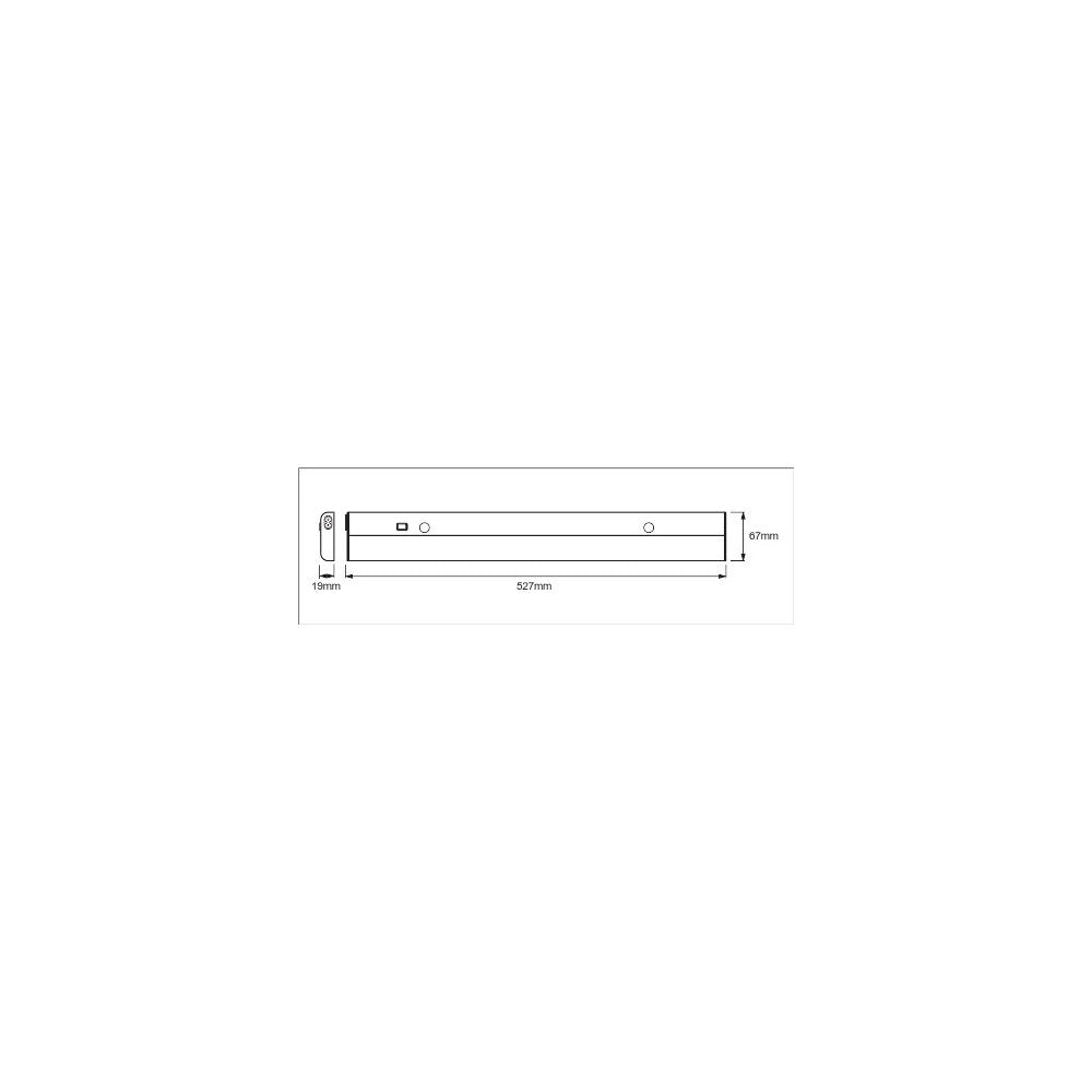 LEDVANCE sensor luminária linear LED 12 W 760 lm 3000 K 120º IP20 - Image 3