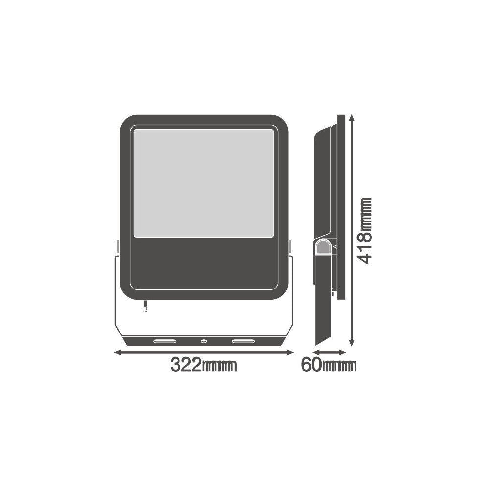 LEDVANCE foco projetor LED 165 W 20000 lm 4000 K 100 x 100º IP65 - Image 3