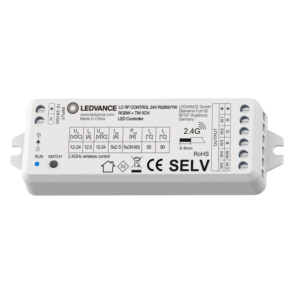 Fotografia do Controlador LEDVANCE ec lc rf 24 V RGBW/tw