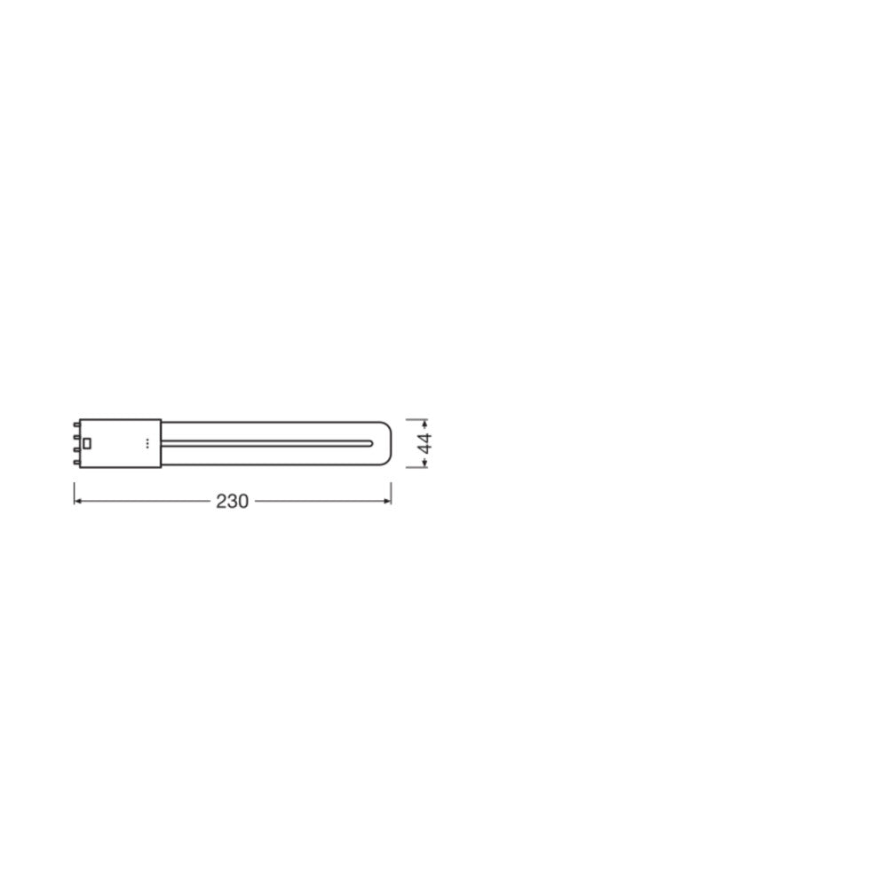 LEDVANCE/dulux 2g11 lâmpada LED 8 W 900 lm 3000 K 140º IP20 - Image 3