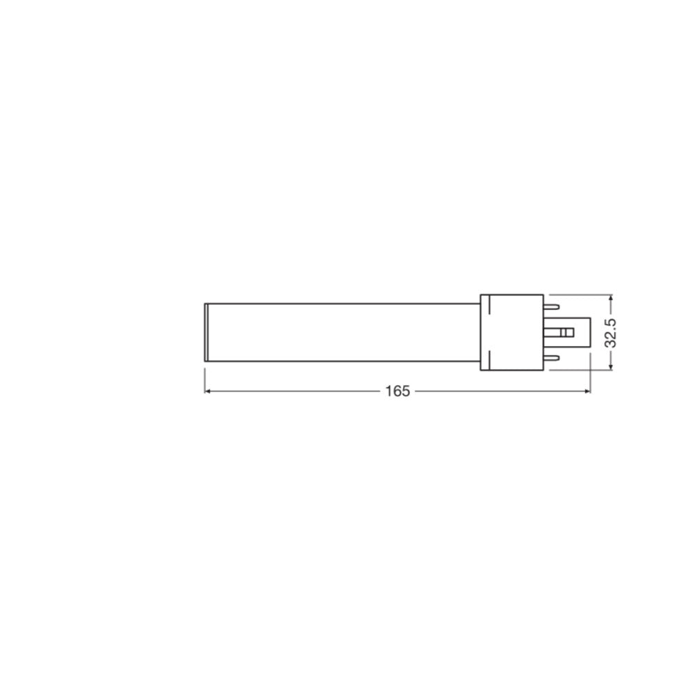 Lâmpada LED LEDVANCE/dulux G23 4 W 500 lm 3000 K 120º IP20 - Image 3