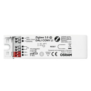 Fotografia do Transformador LED OSRAM sgi Zigbee 3.0 DALI conv li 3 anos de garantia