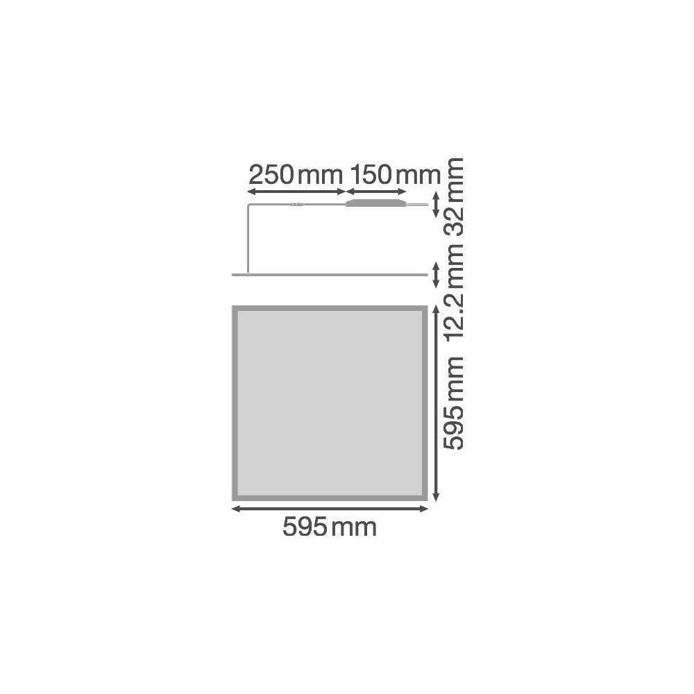 Painel LED LEDVANCE 36 W 4320 lm 4000 K 120° IP54/IP20 - Image 3