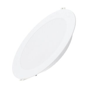 Luminária LED circular downlight 18 W 1980 lm 3 CCT (temperatura de cor ajustável) IP20