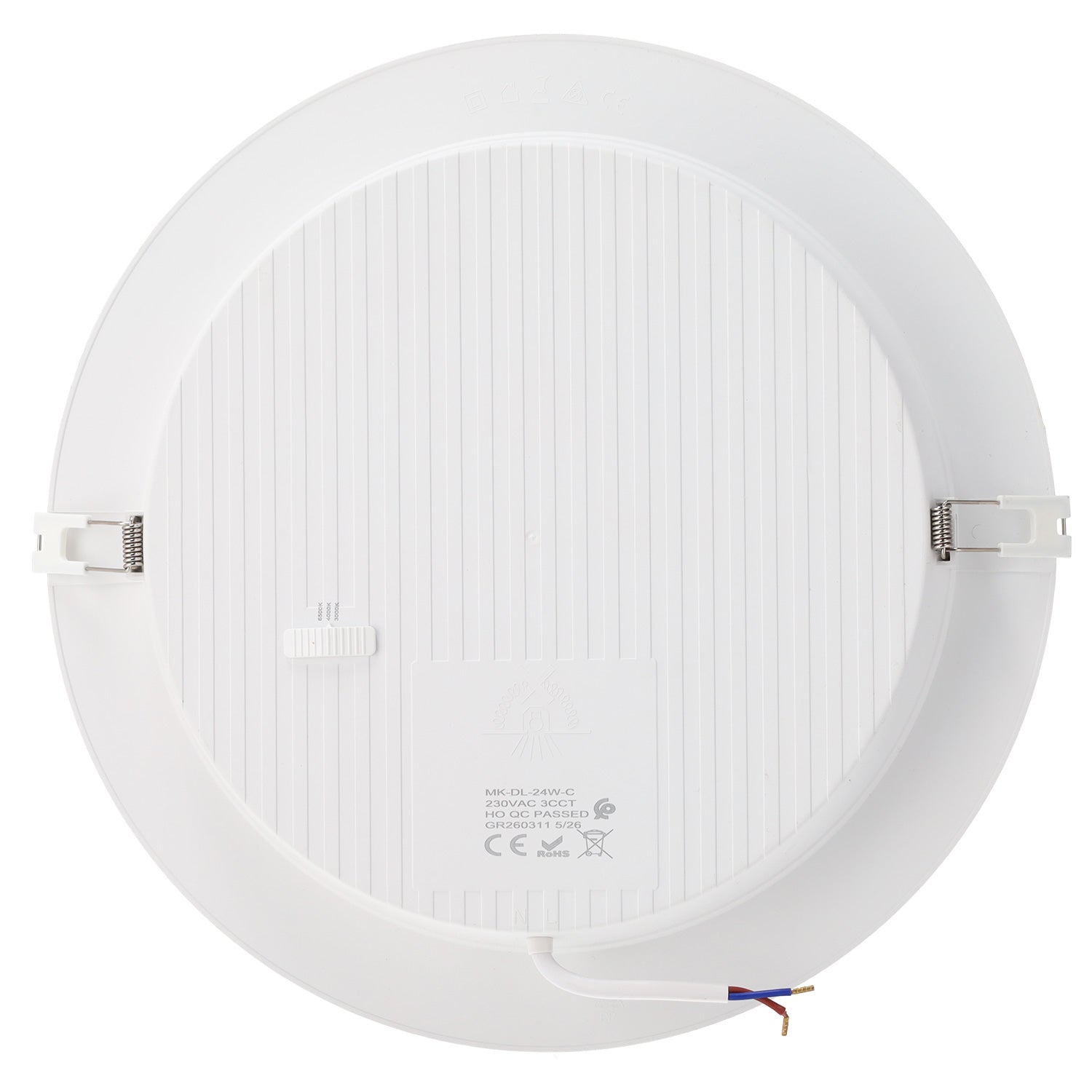 Luminária LED circular downlight 24 W 2640 lm 3 CCT (temperatura de cor ajustável) IP20 - Image 3