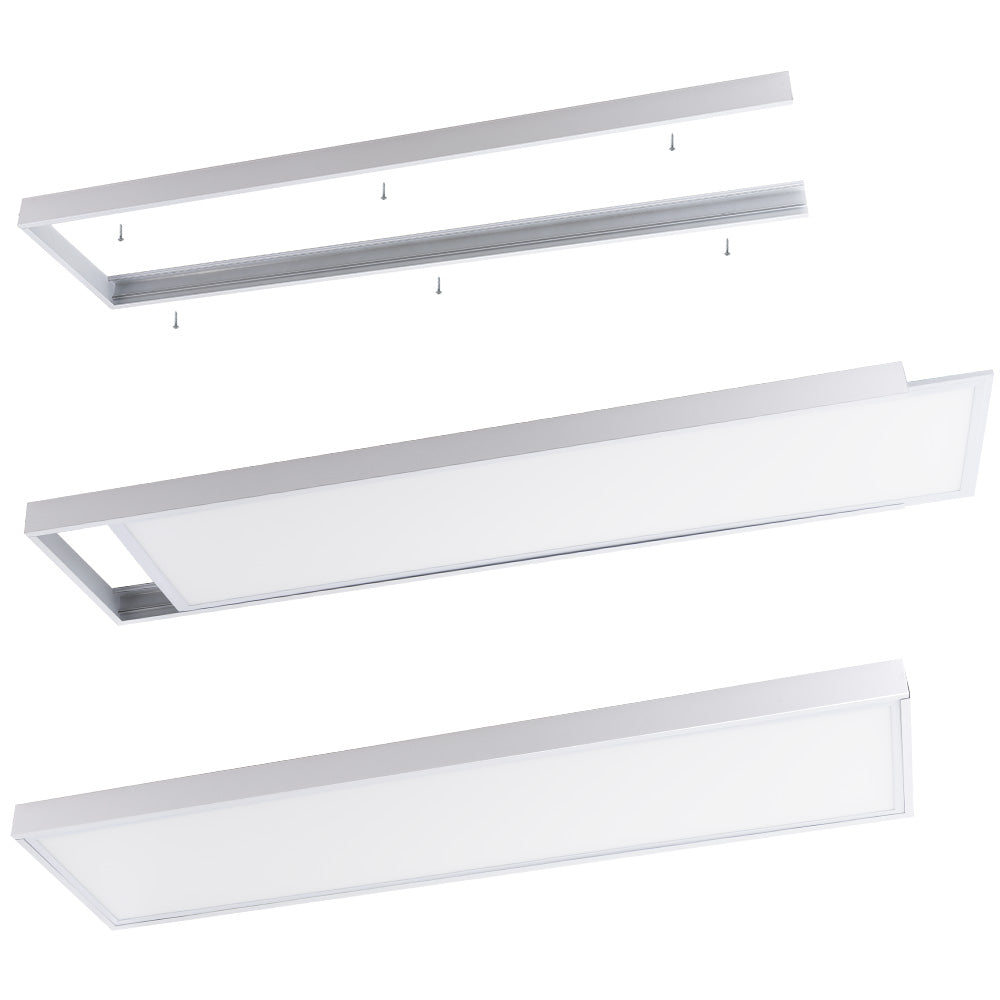 Fotografia da Moldura para montagem à superfície painel de LED 120 × 30 cm