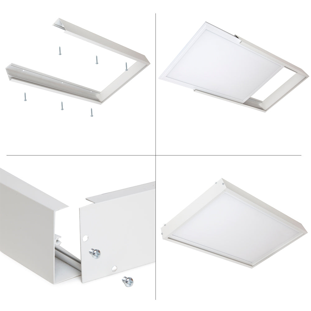 Fotografia da Moldura para montagem à superfície painel de LED 60 × 30 cm