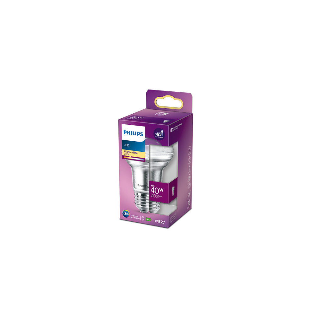 Fotografia da Lâmpada LED Philips E27 r63 3 W 255 lm 2700 K