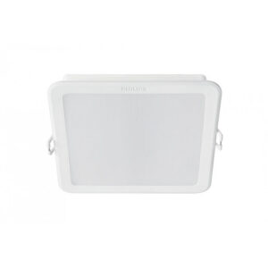 Fotografia do downlight LED quadrada encastrada branco 13 W 1300 lm