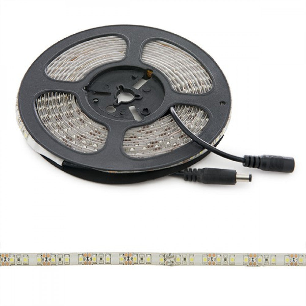 Fotografia da Fita de 600 LED 48 W 2.400 lm CRI85 6000 K SMD3528 12 V DC IP65 x5 m -branco