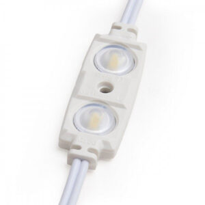 Fotografia do Módulo 1.2 W 70 lm 6000 K 2 LED PRO 5630 injetado IP67 óptico