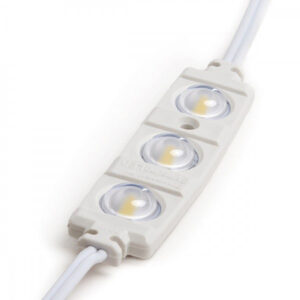 Fotografia do Módulo 1.3 W 130 lm 6000 K 3 LED PRO 5630 injetado IP67 óptico