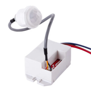 Sensor PIR de movimento recesso mini 140º ►300 W