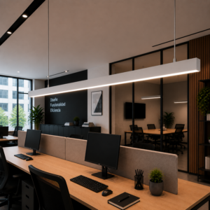 Fotografia da Luminária linear LED 45 W 3.000 lm 180 cm CCT (temperatura de cor ajustável) Lifud driver