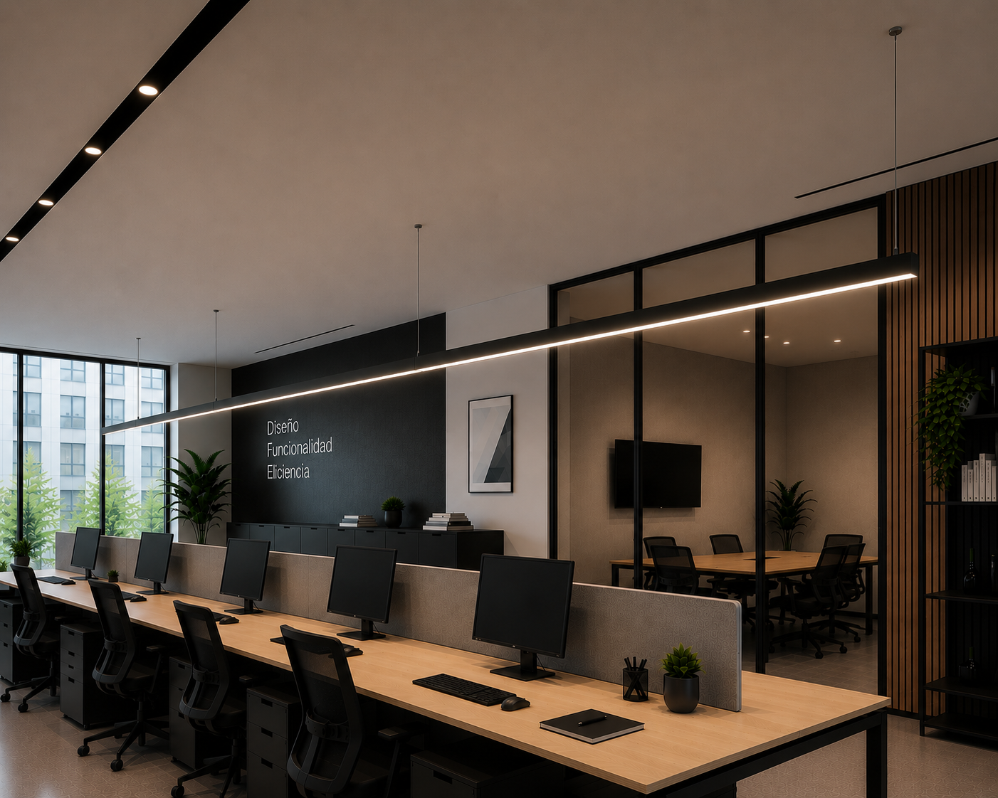 Fita LED conectável de 38 W, 3.800 lm, 150 cm, IP20, CCT 3000-6500 K (temperatura de cor ajustável), ângulo de feixe de 75°, de - Image 2